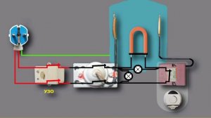 Электрическая схема бойлера. Бойлер устройство. Схема