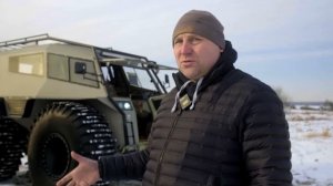 Обкатка вездеходов Триумф