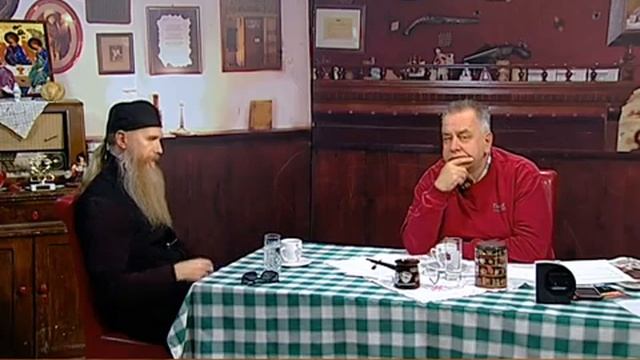 Емисија Уз јутарњу кафу - НАША ТВ гост монах Арсеније (2