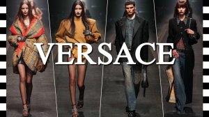 ✔️ VERSACE коллекция осень-зима 2025/26 на Неделе моды в Милане