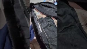 как заменить петли и крючки на норковой шубе