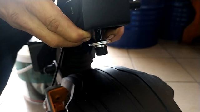 Установка демпфера на Kukirin G4