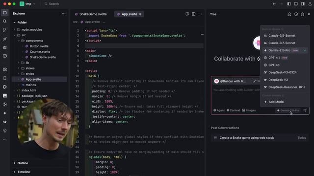 Бесплатный Trae, лучше чем Cursor? смотреть онлайн