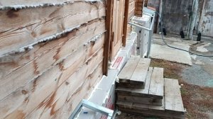 Каркас для обшивки фундамента