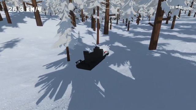 Новый Симулятор Снегохода БУРАН - Первый Взгляд на Игр