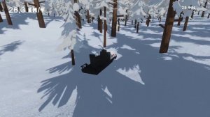 Новый Симулятор Снегохода БУРАН - Первый Взгляд на Игр