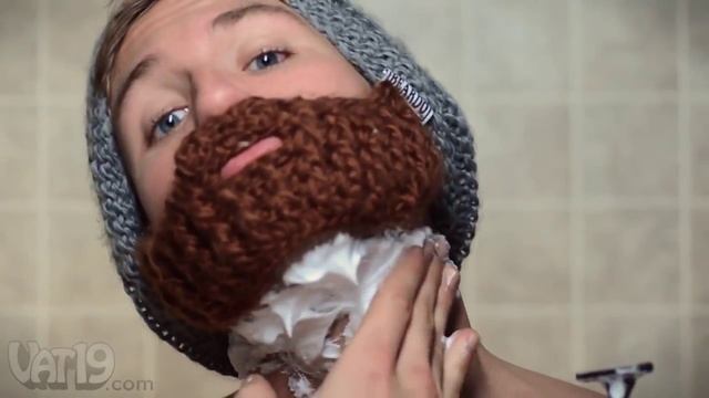 The Original Beardo Beard Hat Шапка с бородой смотреть онлайн