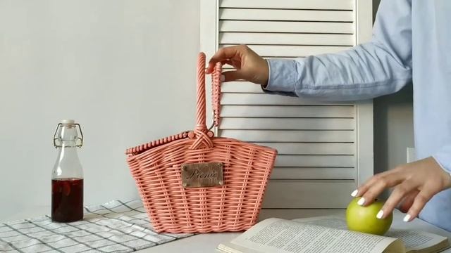 Корзина для пикника с крышками