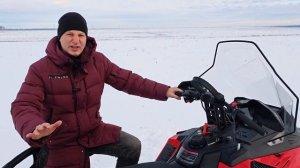Снегоход Aodes Alpinecross 1000. ОБЗОР.