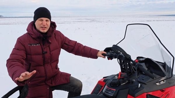 Снегоход Aodes Alpinecross 1000. ОБЗОР.