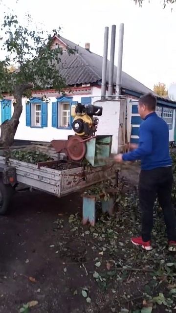 Измельчение веток👌 смотреть онлайн