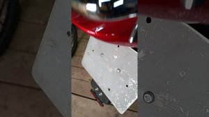 Крепление гос. номера на Минск