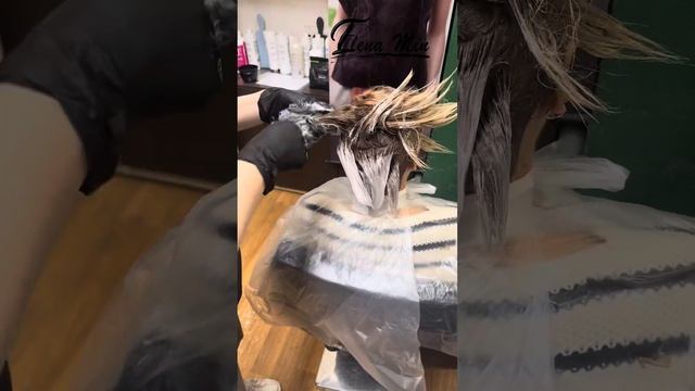 Как покрасить волосы в розовый цвет / седина