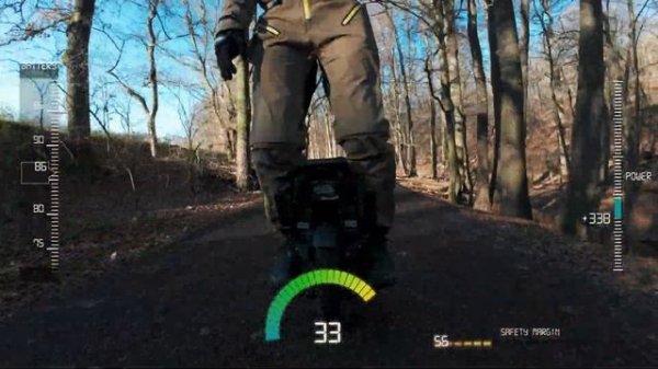 Моноколесо Veteran Patton S⚡Лесной offroad тест [4K]