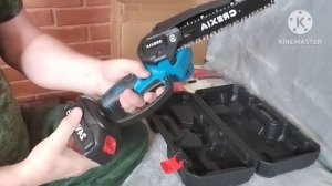 Аккумуляторная цепная пила Crexia 1000вт.!