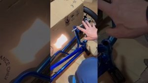 На велосипед BMX не влезает переднее колесо часть 1