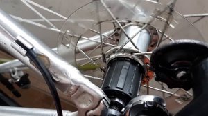 шум задней втулки велосипеда. не хороший(((