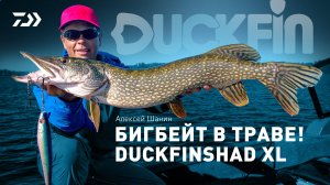 БИГБЕЙТ В ТРАВЕ x DUCKFIN SHAD XL x Алексей Шанин