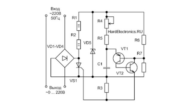 Фазоимпульсный регулятор мощности. (Диммер) Что это за смотреть онлайн