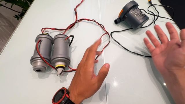 НАСОС для ЛОДКИ ПВХ. ЛУЧШЕ ПОКУПНЫХ! Как сделать элект? смотреть онлайн