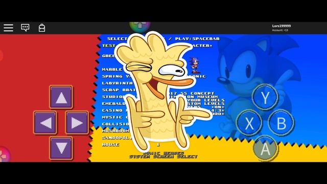 Как поиграть в Sonic онлайн на АНДРОИД и IOS :3