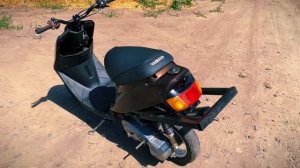 Поставил ГЛУШИТЕЛЬ V8 на Yamaha Jog