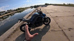 Обзор на Kawasaki Z1000. Купил Kawasaki Z1000 2018 год.