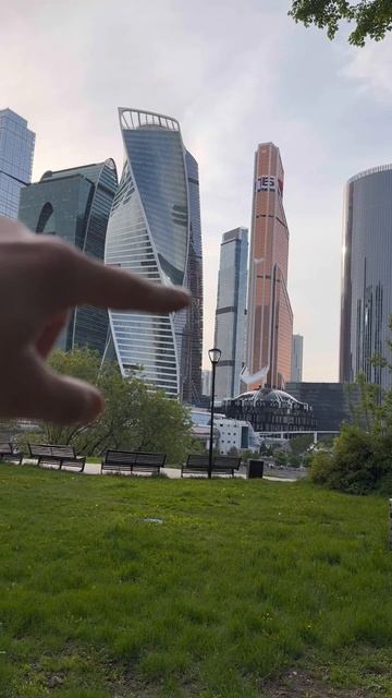 Обзор башен Москва-Сити за 1 минуту☝️ смотреть онлайн
