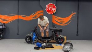 Как собрать электроскутер IKINGI X7 PRO за 30 минут! #электро?