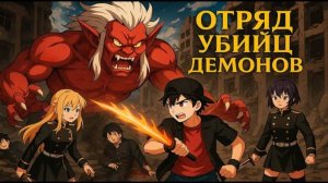 ОТРЯД УБИЙЦ ДЕМОНОВ В МАЙНКРАФТЕ #2 ПЕРВАЯ БИТВА С ДЕМОНОМ