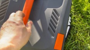 Газонокосилка аккумуляторная DAEWOO DLM 4042Li SET. Обзор. Жест