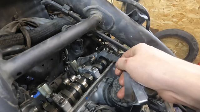 Регулировка клапанов Африка Твин Africa Twin CRF1000