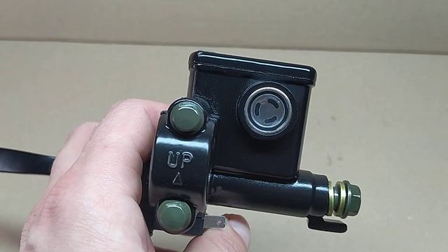 Машинка тормозная ГТЦ мото (левая). Обзор