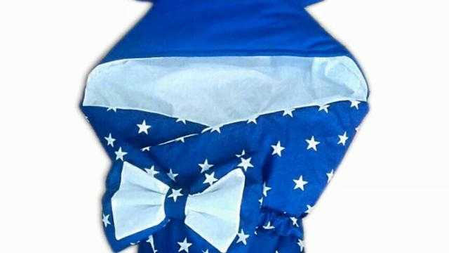 Конверт плед для выписки Vikki 75*75 см Микки синий