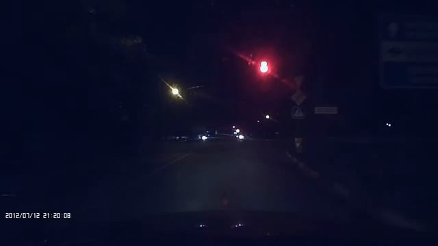 Пример записи видео X3 (K6000, HD700) ночь, 720р смотреть онлайн