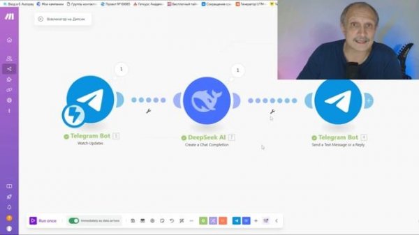 Делаем GPT-агента на DeepSeek с помощью Make.com