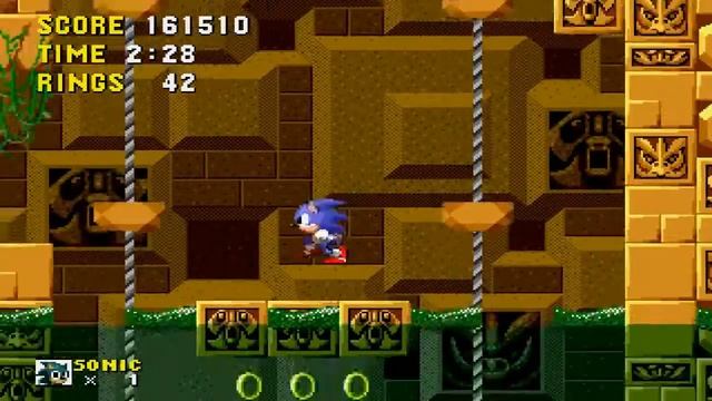 Прохождение Sonic The Hedgehog - Часть 2: Spring Yard & Labyrynth Zone. смотреть онлайн