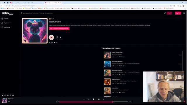 Обзор нейросети Udio. Пробуем написать трек в Udio