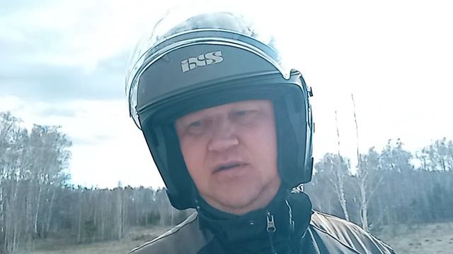 Путешествие на мопеде Альфа.Выехал в лес.