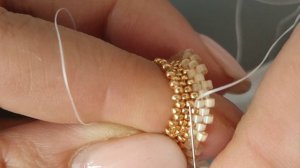 мк серьги Конго из бисера