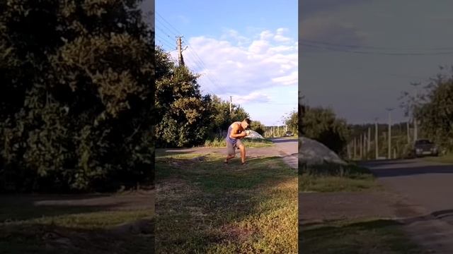 ТРЕНИРОВКА С ТЕННИСНЫМ МЯЧОМ №2