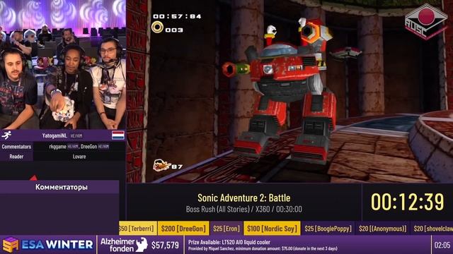 [RU] Sonic Adventure 2: Battle [Boss Rush (All Stories) от YatogamiNL - #ESAWinter23