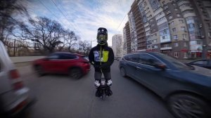 Мои падения на моноколесе! #euc