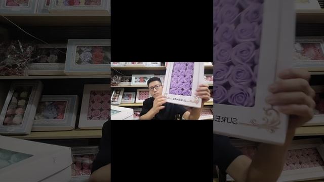 Как происходит производство мыльных цветов в Китае, о?