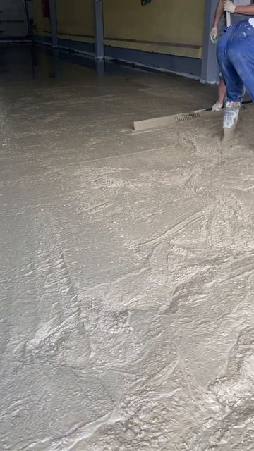 Бетонная стяжка без маяков смотреть онлайн