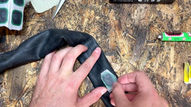 Как быстро и надёжно заклеить камеру велосипеда? 20 мин