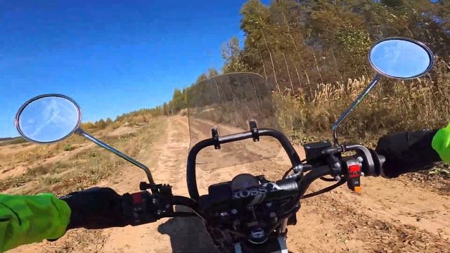 🔴Дачная дорога на мопеде G-Moto Cross X PRO EFI🛵