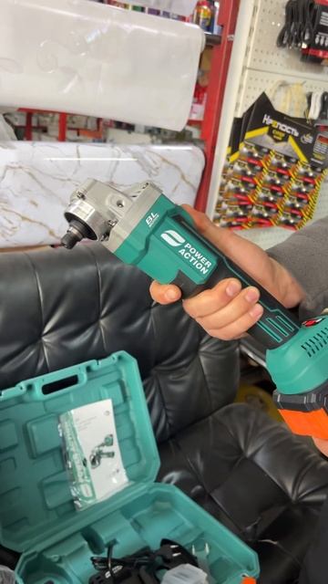 Аккумуляторная болгарка Поувер экшен смотреть онлайн