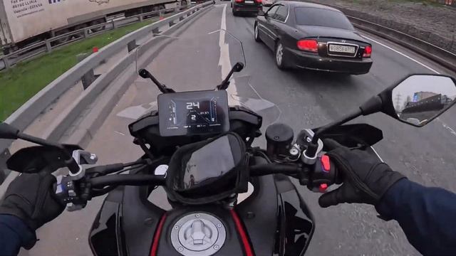 QJ Motor SRT 800SX первые 100 км (27 апреля 2024 г.)