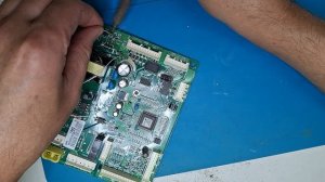 Установка обманки на модуль EBR 805254 на холодильник LG